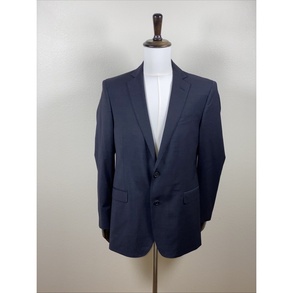 Brooks Brothers Explorer Regent Mens Black Blazer 40R Stretch Wool Sport Coat